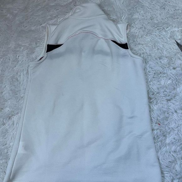 Vintage Women's White Golf Polo Athletic Tank Top - Picture 4 of 6